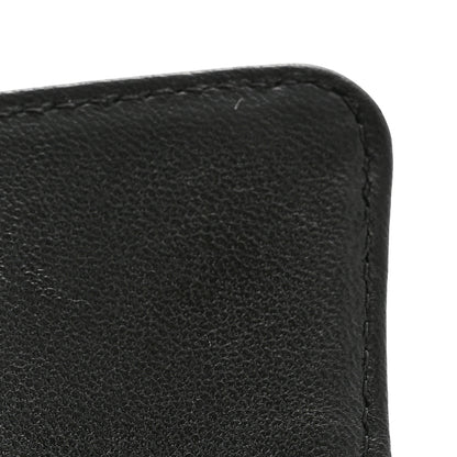 Chanel Lambskin Quilted Compact Flap Wallet So Black 9 of 9