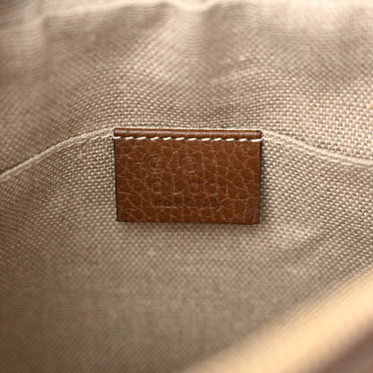 Gucci Monogram Mini Bree Messenger Bag Beige Tabacco 6 of 11
