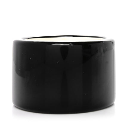 Hermes Lacquered Wood Assam Bracelet S Black White 1 of 5