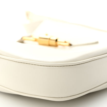 Gucci Boarded Dyana Lux Calfskin Small Jackie 1961 Hobo Mystic White 8 of 11