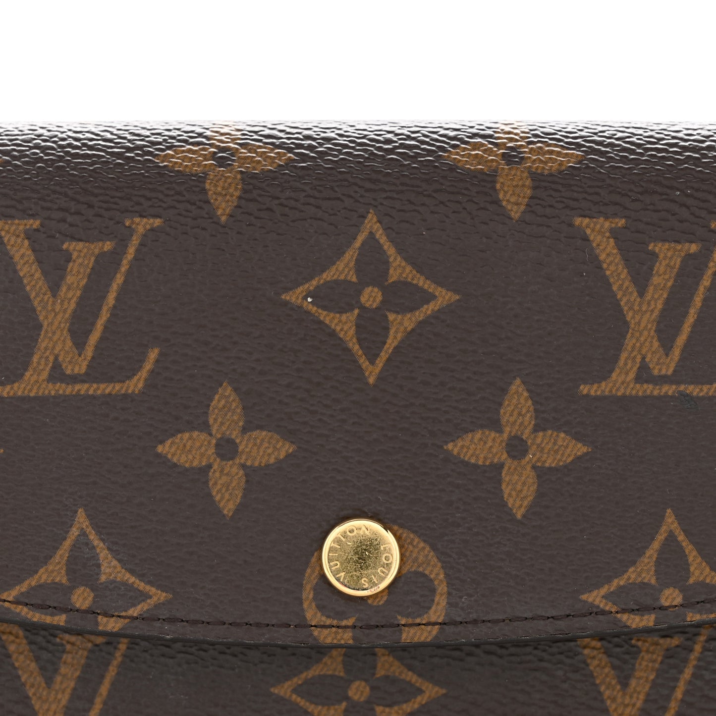 Monogram Emilie Wallet Rose Ballerine