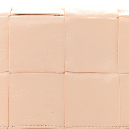 Bottega Veneta Paper Calfskin Intrecciato Cassette Belt Bag Melon Washed 8 of 13