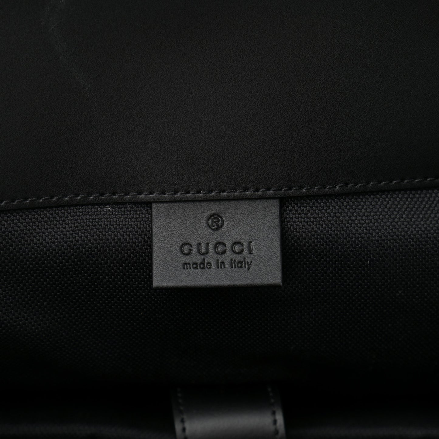 Soft GG Supreme Monogram Bee Multicolor Appia Calfskin Double Buckle Backpack Black Multicolor