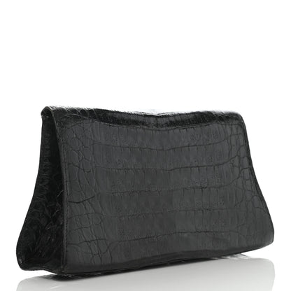 Nancy Gonzalez Crocodile Bar Clutch Black 3 of 14