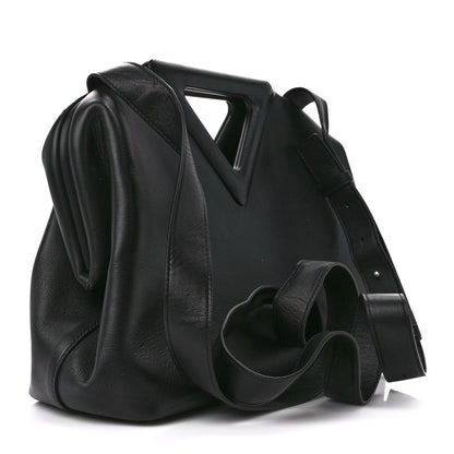Bottega Veneta Calfskin Medium The Point Triangle Bag Black 3 of 11