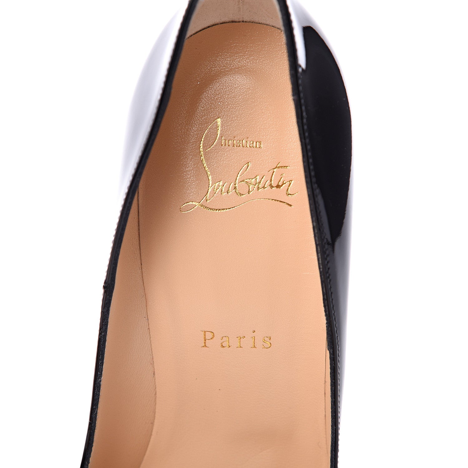 Christian Louboutin Patent So Kate 120 Pumps 38.5 Black 6 of 9