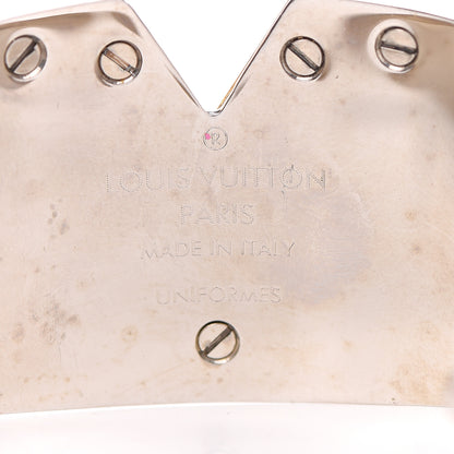 Louis Vuitton Metal Essential V Cuff Silver 4 of 4