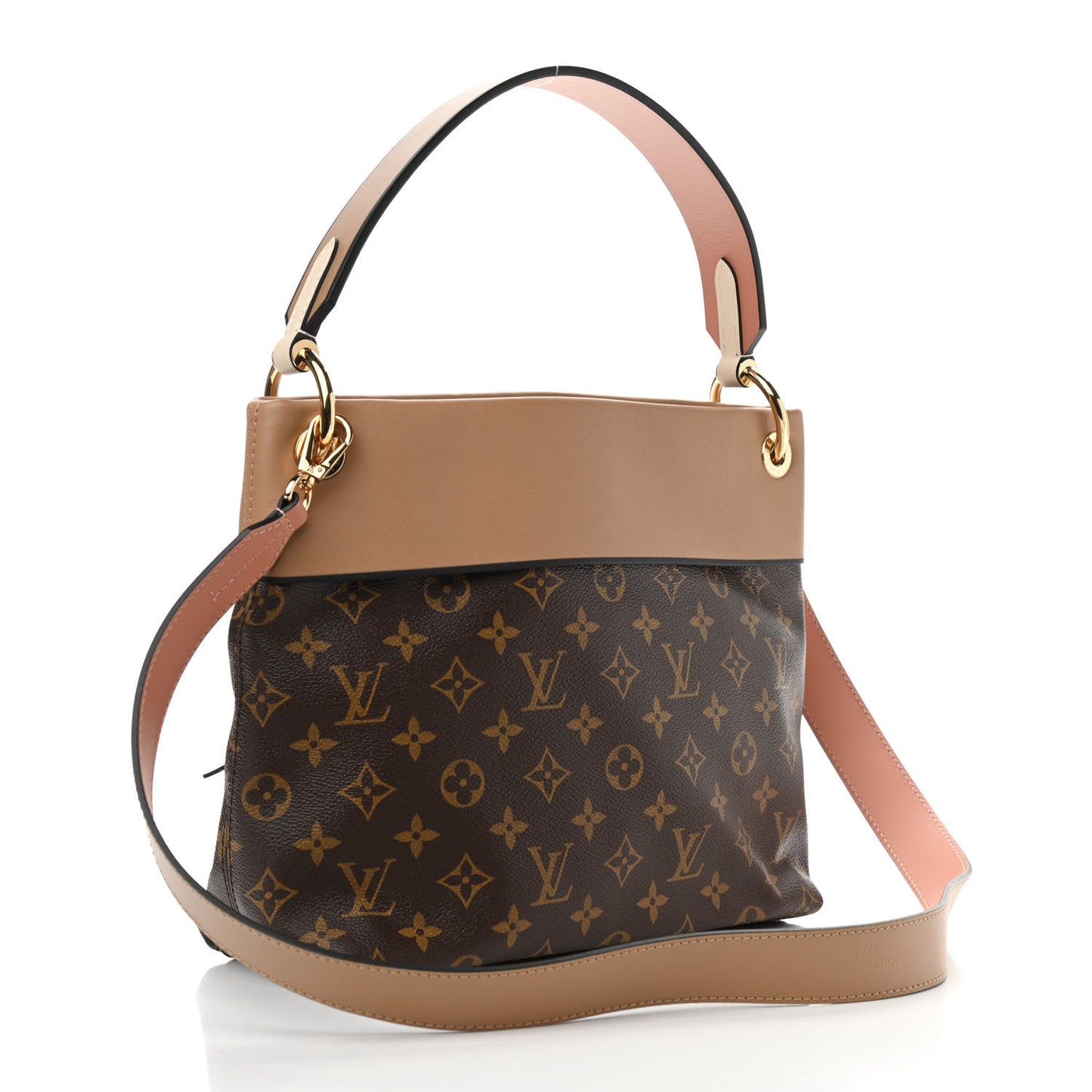 Monogram Tuileries Besace Sesame Peach Creme