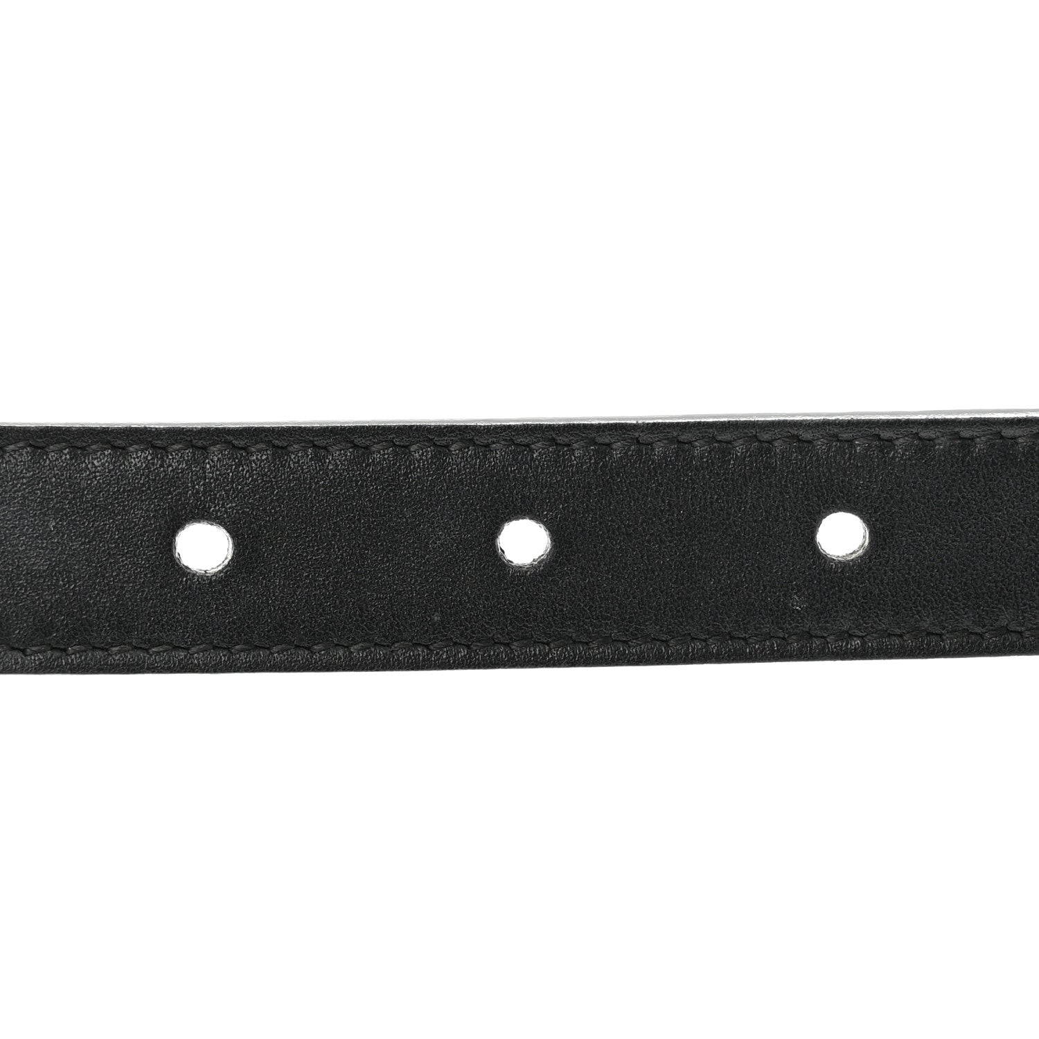 Gucci Calfskin Double G 20mm Belt 90 36 Black 3 of 7