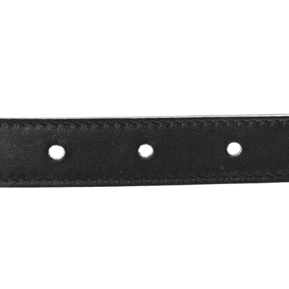 Gucci Calfskin Double G 20mm Belt 90 36 Black 3 of 7