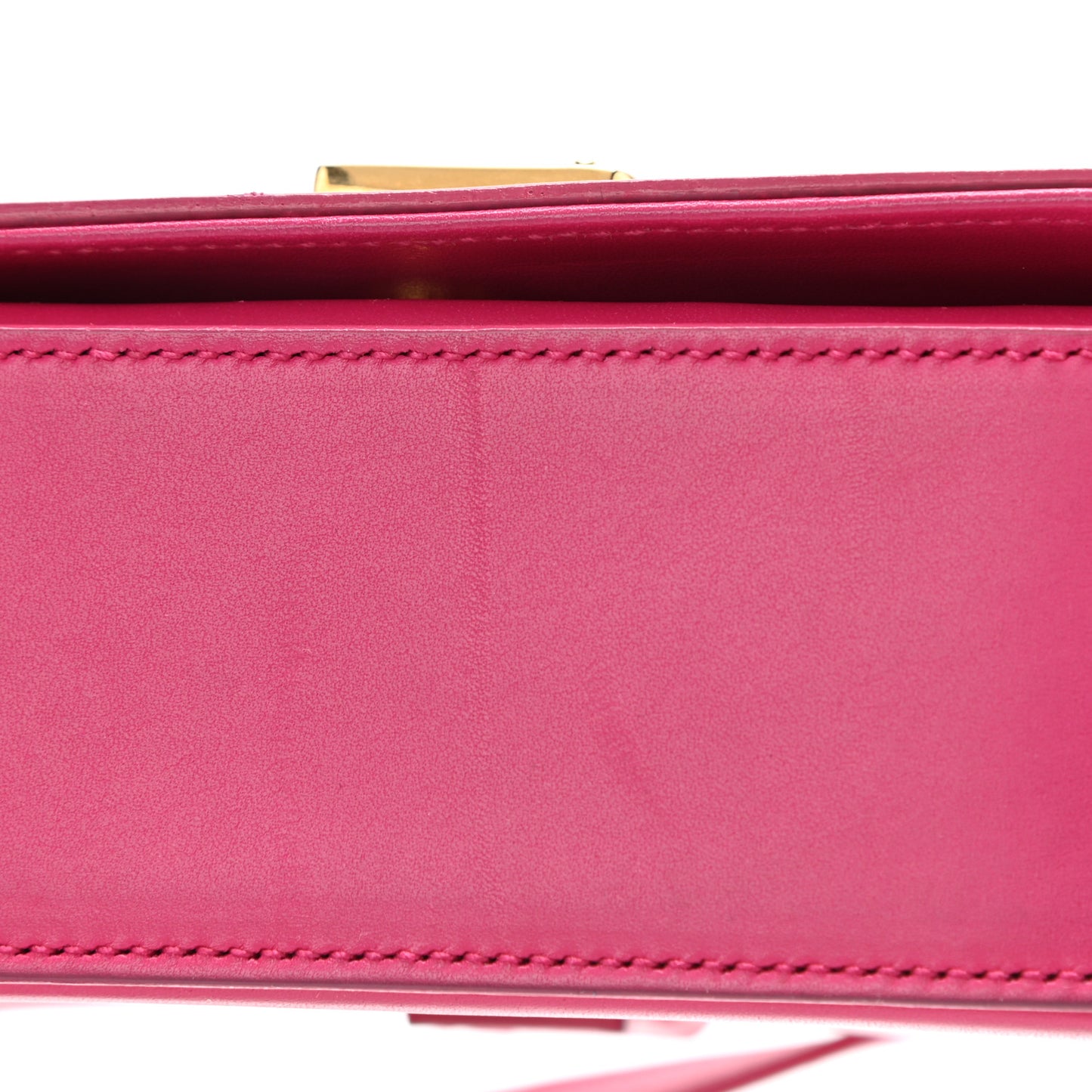 Smooth Calfskin Small Classic Monogram Universite Bag Fuchsia