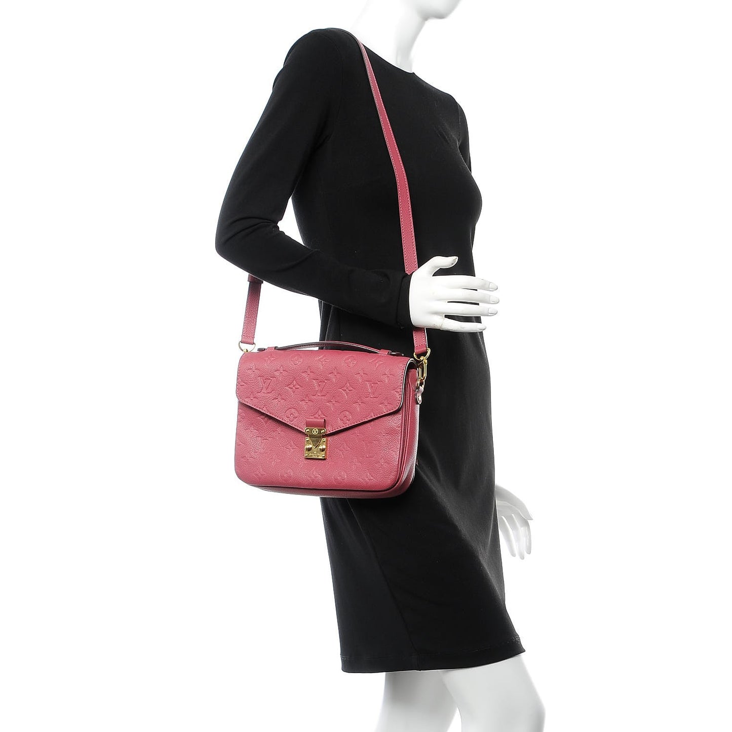 Empreinte Pochette Metis Rose Bruyere