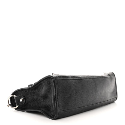 Balenciaga Chevre Silver Metallic Edge Hardware S City Black 4 of 11