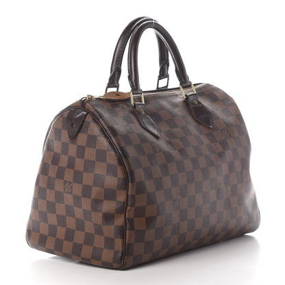 Louis Vuitton Damier Ebene Speedy 30 3 of 12