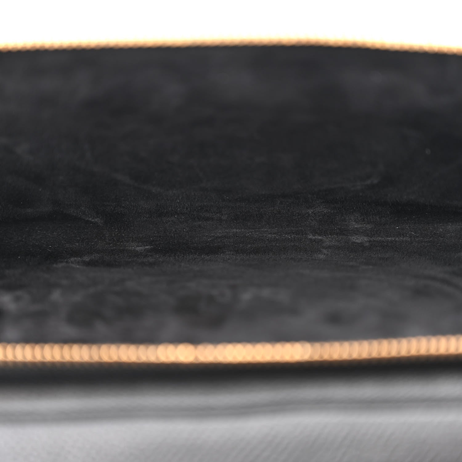 Christian Dior Grained Calfskin Caro Double Pouch Black 6 of 13