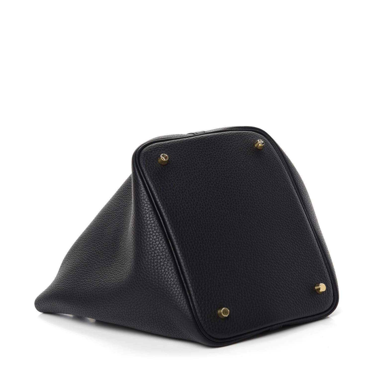 Hermes Taurillon Clemence Picotin Lock 22 MM Black 4 of 11