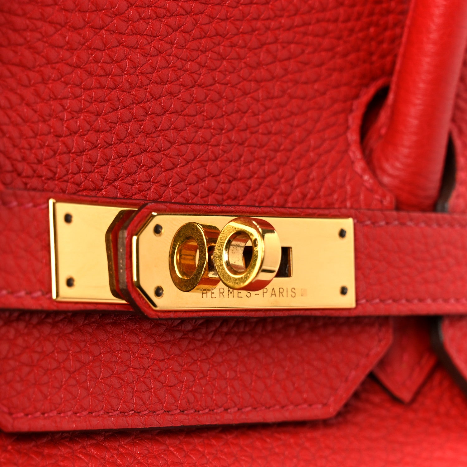Hermes Togo BIRKIN 35 Geranium 8 of 12