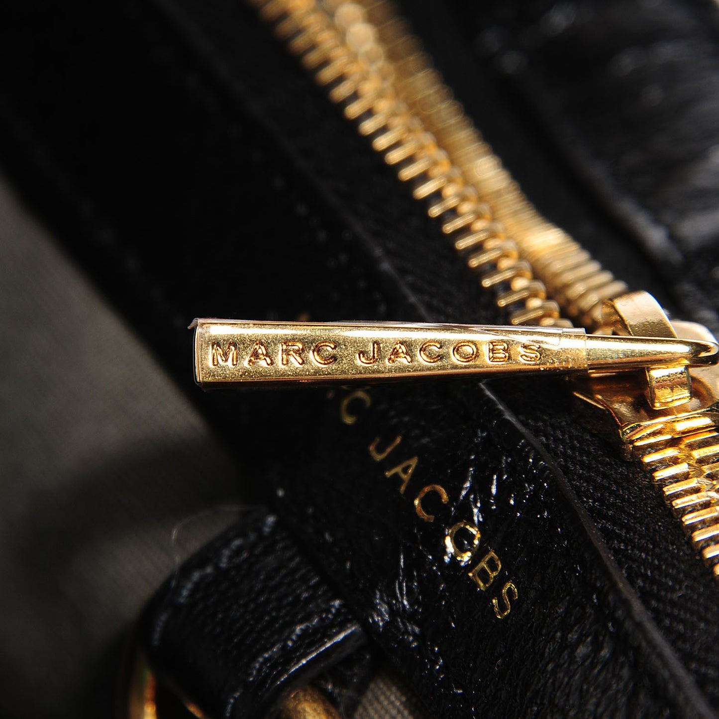 Lacquered Lambskin Baroque The XL Single Flap Black