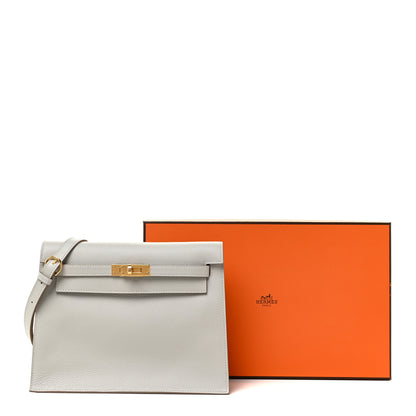 Hermes Evercolor Kelly Danse II Belt Bag Gris Perle 15 of 15