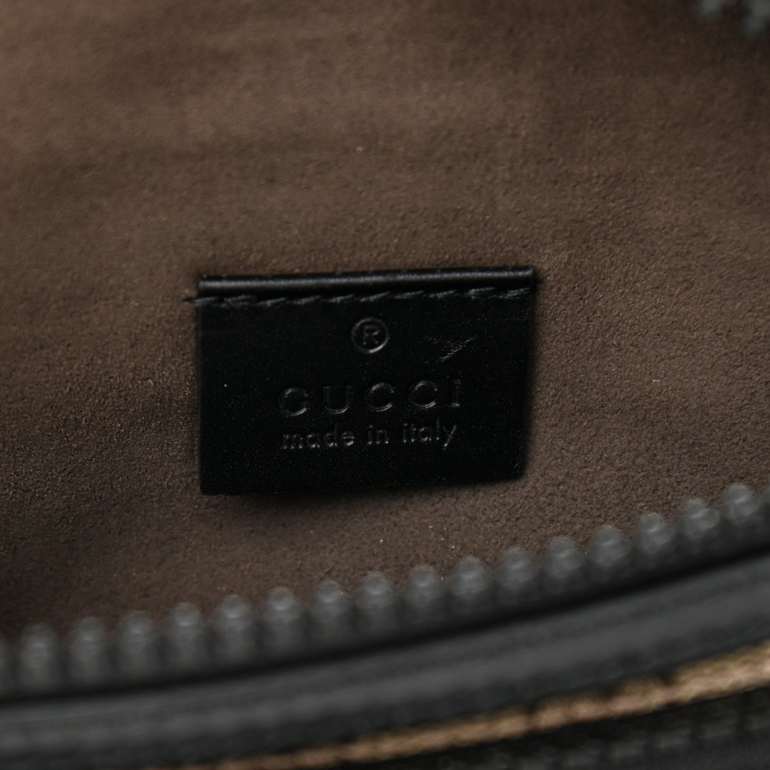 Gucci GG Supreme Monogram Belt Bag Black 6 of 11