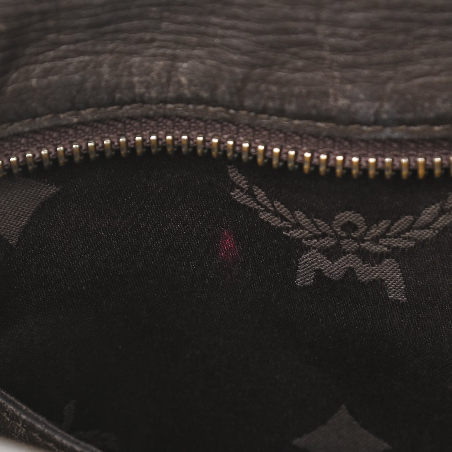 Coated Canvas Messenger Bag Beige