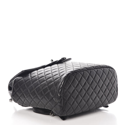 Chanel Calfskin Quilted Large Urban Spirit Backpack Black 4 of 10