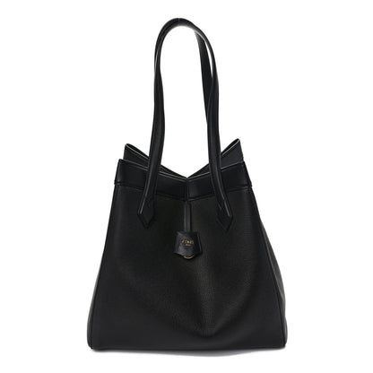 Fendi Vitello Cher Grace Large Fendi Origami Black 1 of 10