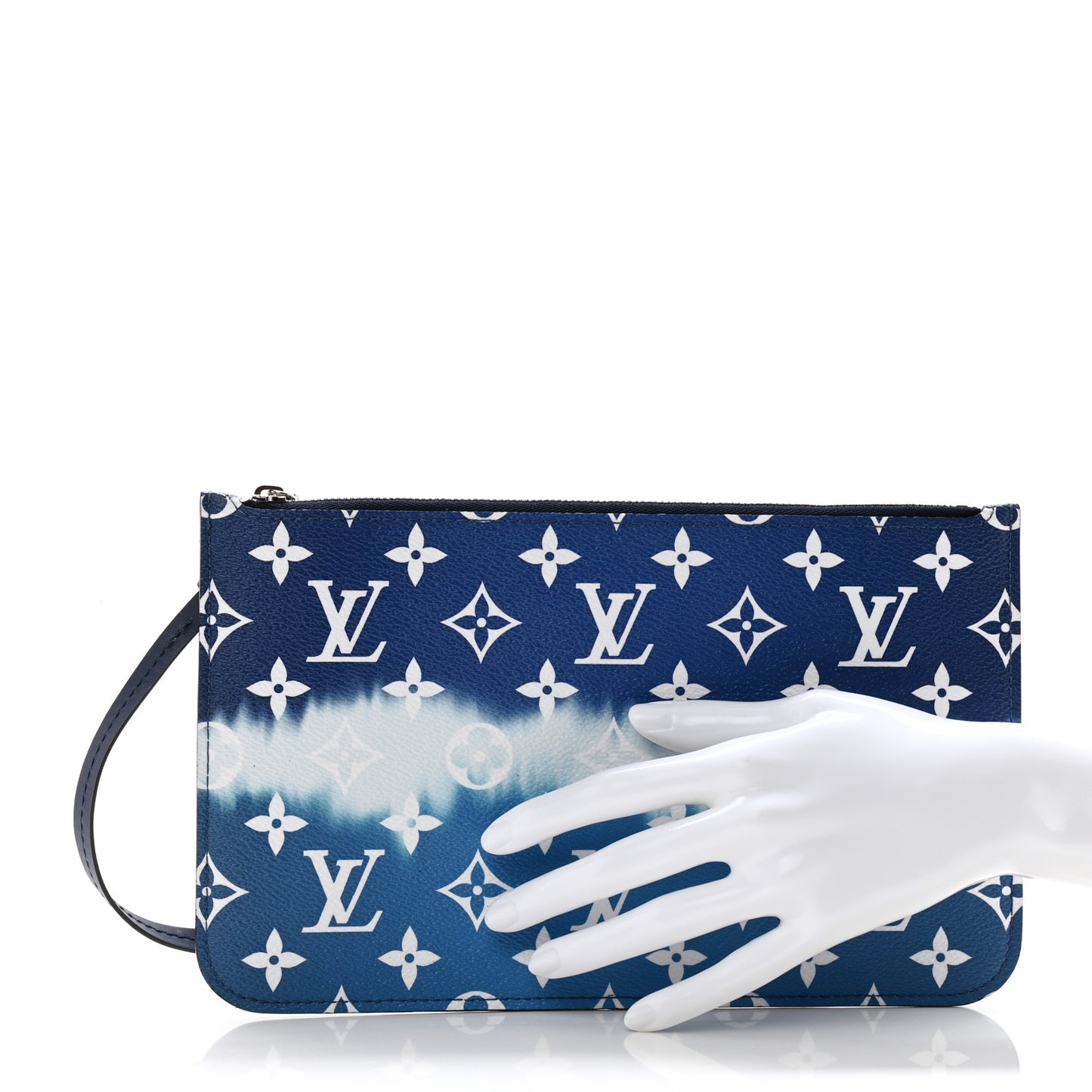 Monogram Escale Neverfull MM GM Pochette Blue