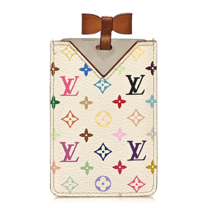 Louis Vuitton Monogram Multicolor Mirror and Case Pouch White 3 of 8