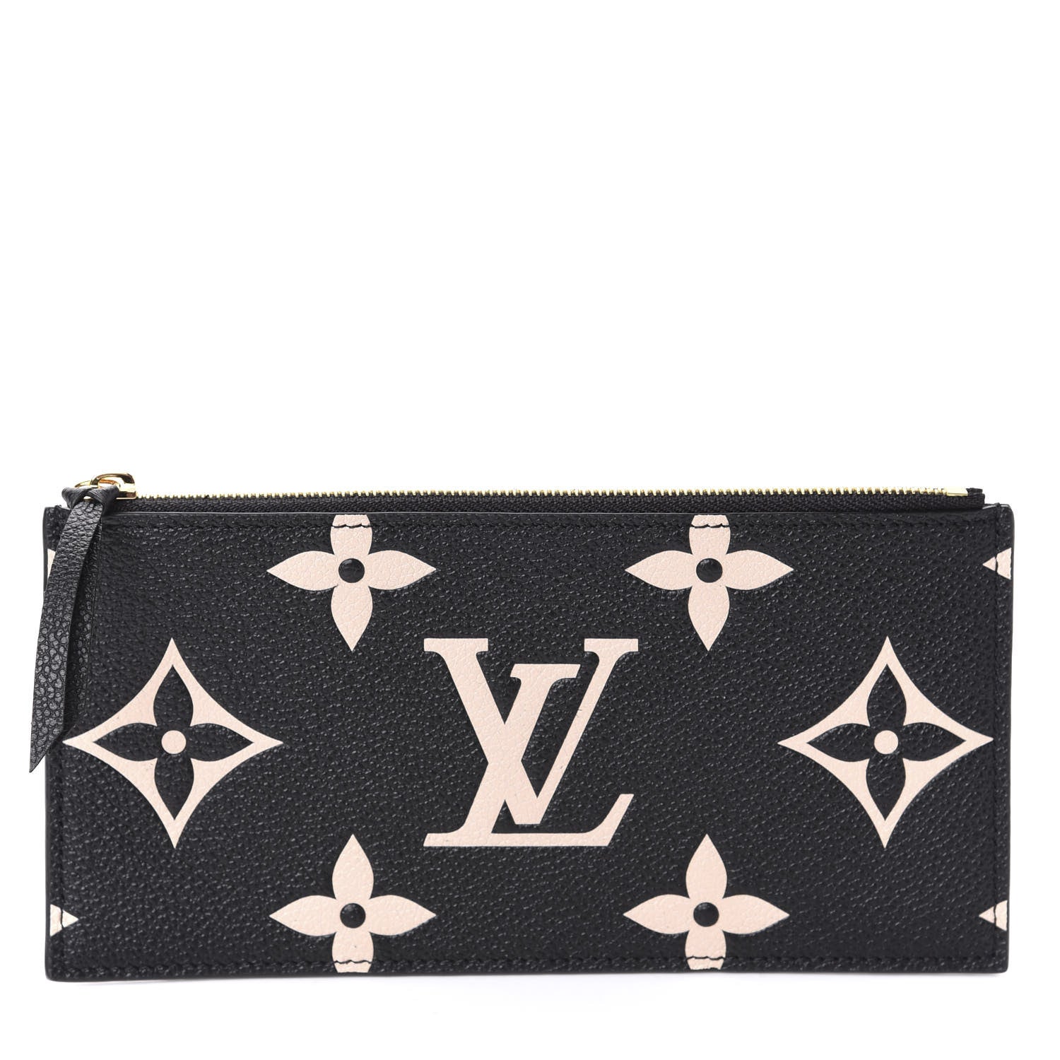 Louis Vuitton Empreinte Monogram Giant Crafty Pochette Felicie Zippered Insert Black 1 of 6