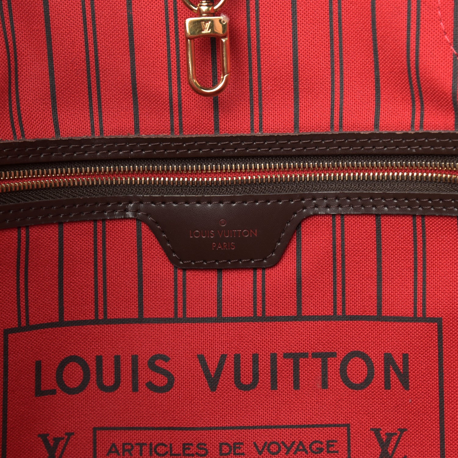 Louis Vuitton Damier Ebene Neo Neverfull GM 6 of 12
