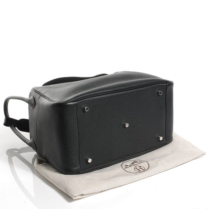 Hermes Taurillon Clemence Lindy 34 Black 4 of 8
