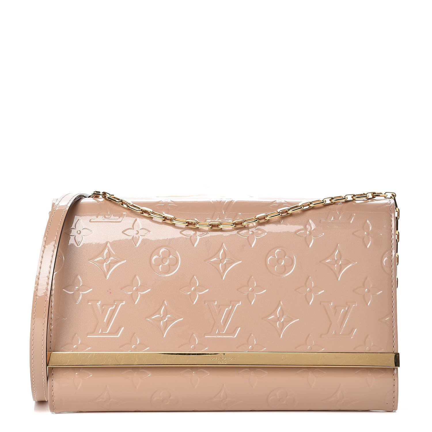 Louis Vuitton Vernis Ana Clutch Dune 1 of 15