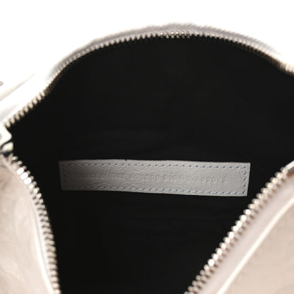 Balenciaga Agneau Arena Le Cagole Shoulder Bag XS Optic White 8 of 11
