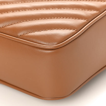 Saint Laurent Calfskin Matelasse Monogram Lou Camera Bag Cinnamon 8 of 8