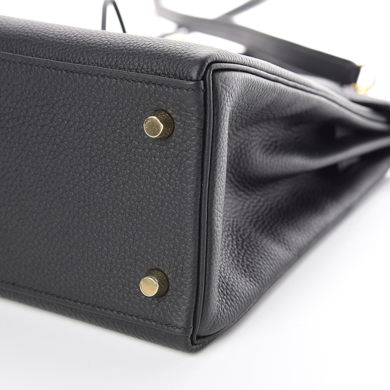 Hermes Togo Kelly Retourne 28 Black 9 of 42