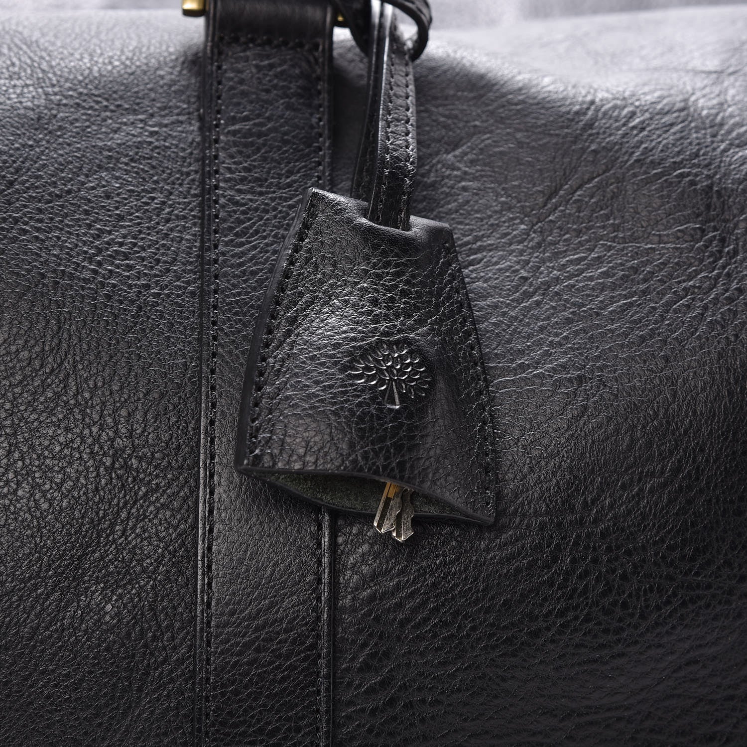 Mulberry Natural Leather Clipper Black 10 of 11