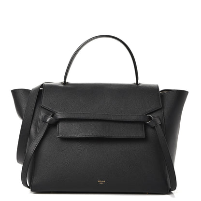 Celine Grained Calfskin Mini Belt Bag Black 1 of 17