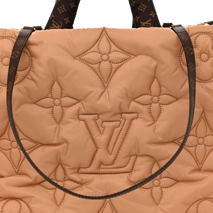 Louis Vuitton Econyl Monogram Pillow Giant Onthego GM Beige 7 of 11