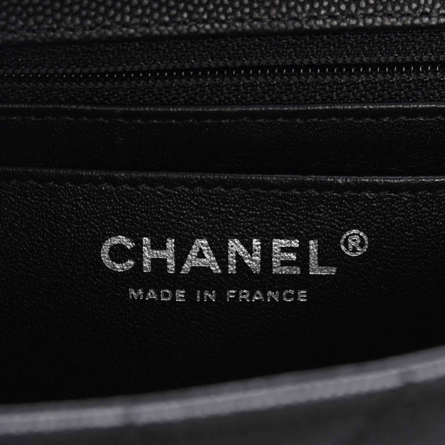 Chanel Caviar Quilted Mini Rectangular Flap Black 6 of 8