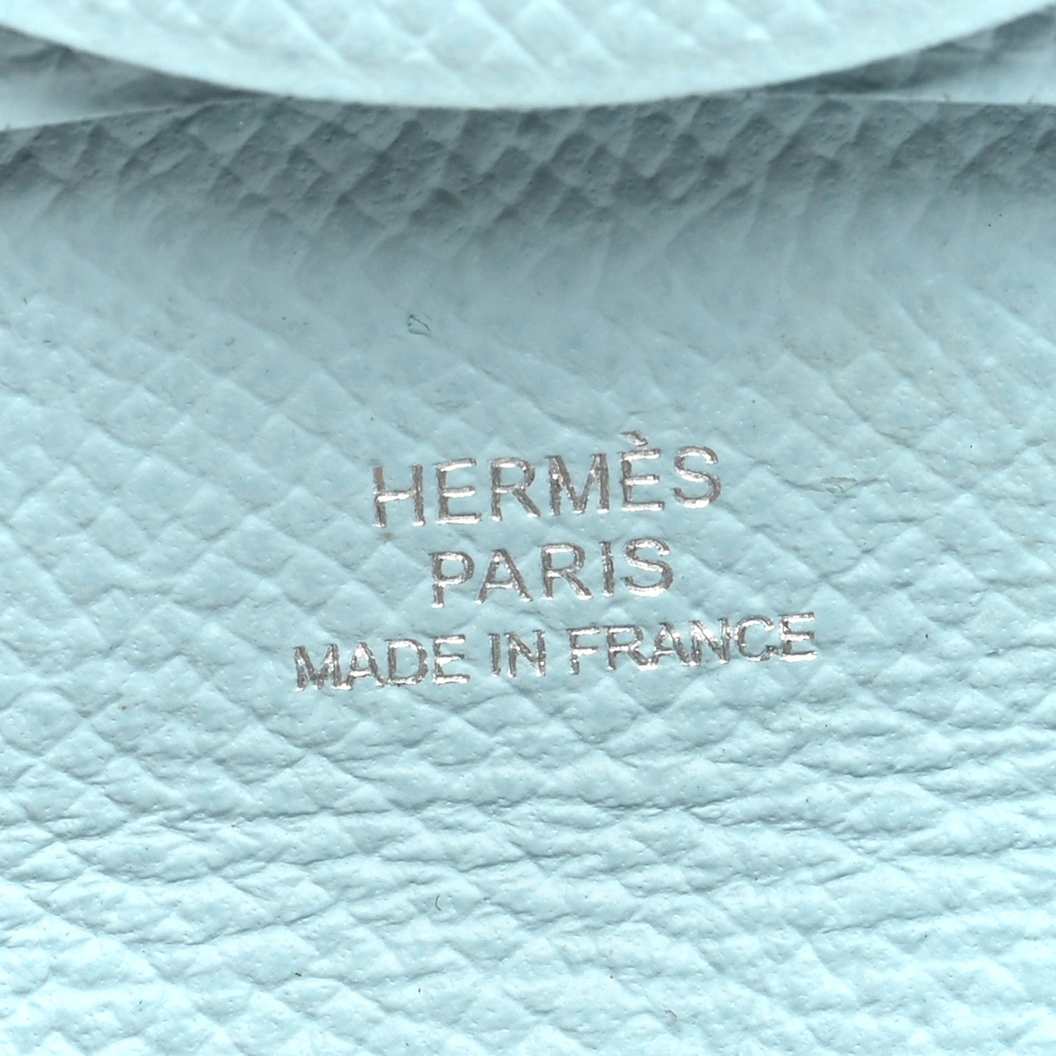 Hermes Epsom Bastia Coin Purse Bleu Atoll 6 of 8