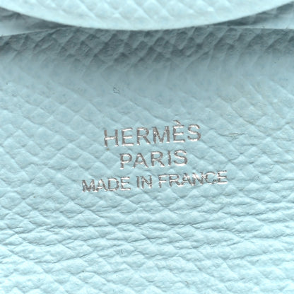 Hermes Epsom Bastia Coin Purse Bleu Atoll 6 of 8