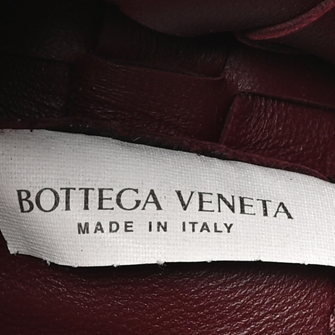 Nappa Intrecciato Sardine Bag Barolo