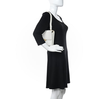 Hermes Ostrich Fonsbelle White 2 of 14