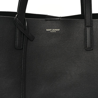 Saint Laurent Calfskin Large Shopping Tote Black 9 of 12