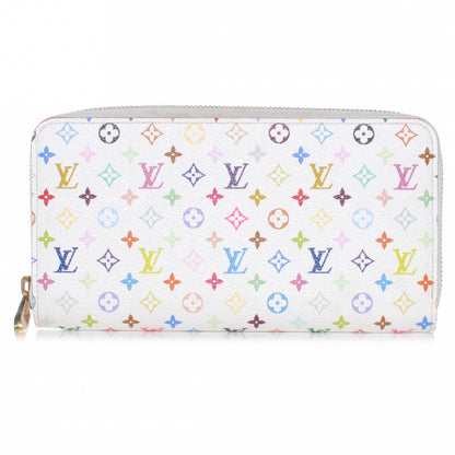 Louis Vuitton Monogram Multicolor Zippy Wallet White 1 of 7