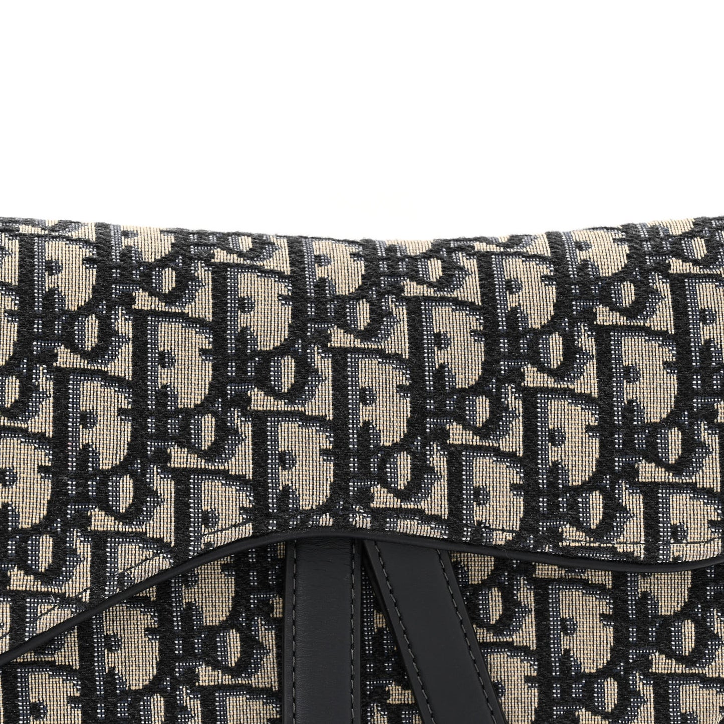 Oblique Saddle Bag Blue