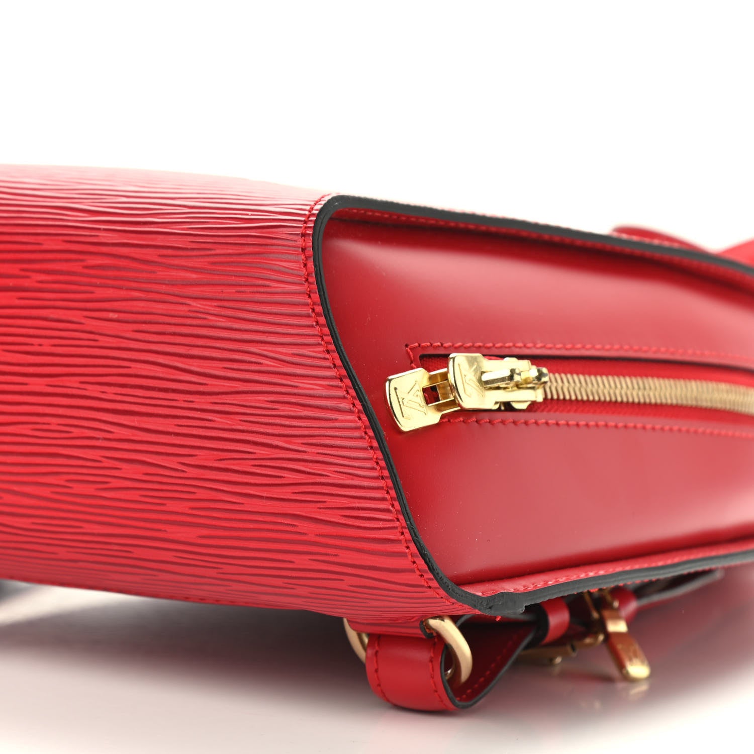 Louis Vuitton Epi Mabillon Backpack Castillan Red 8 of 9