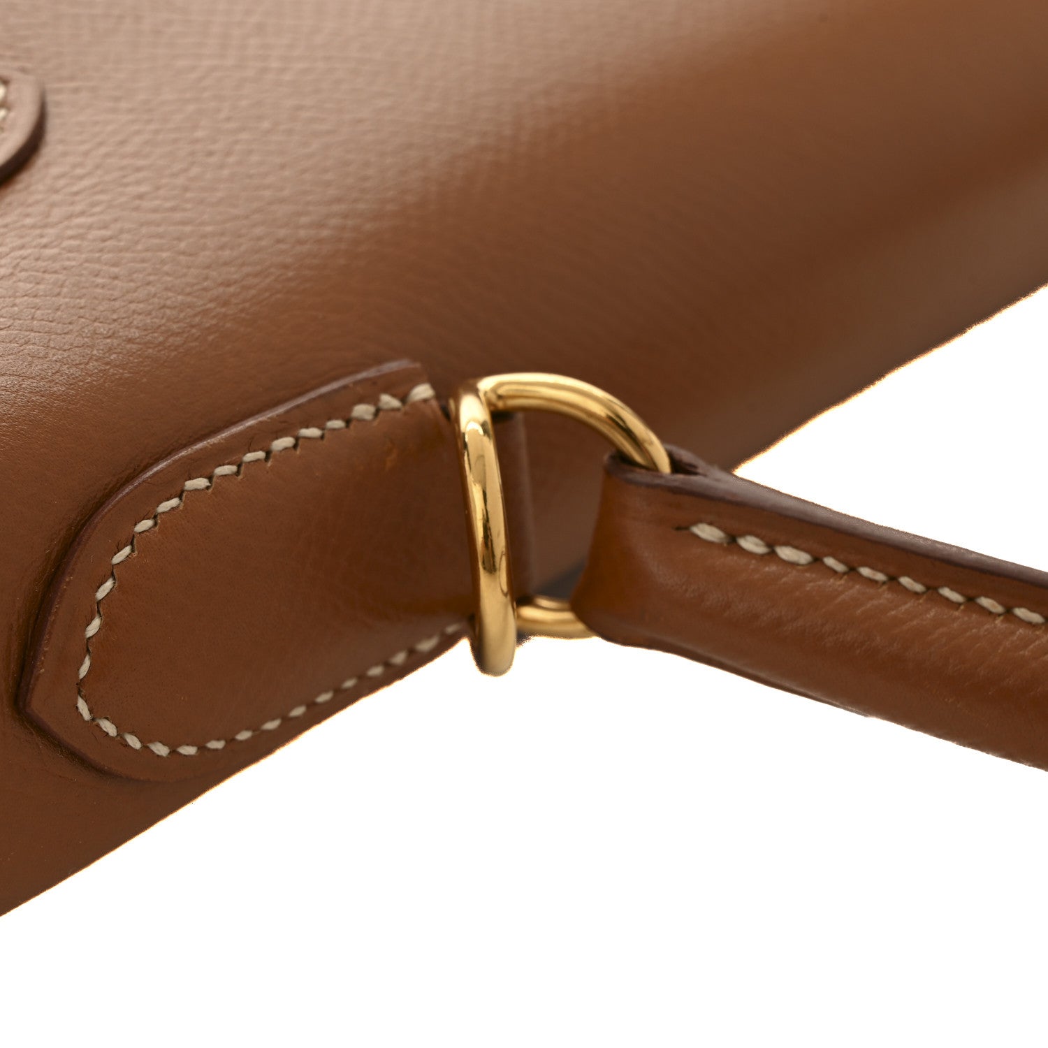 Hermes Courchevel Kelly Sellier 32 Gold 13 of 16