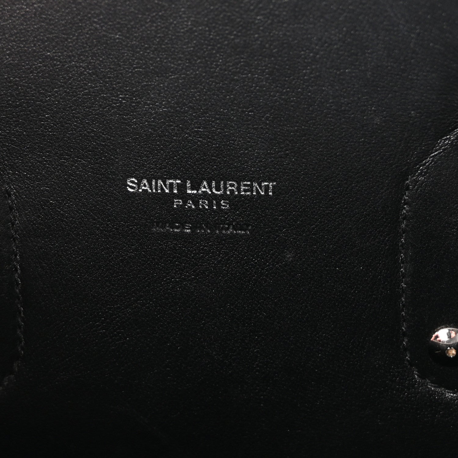 Saint Laurent Grained Calfskin Small Sac De Jour Black 6 of 9
